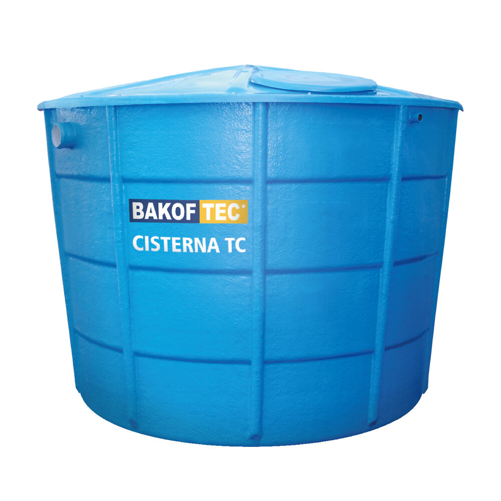 Cisterna Fibra de Vidro Cilíndrica 7500L 039403 Bakof Tec