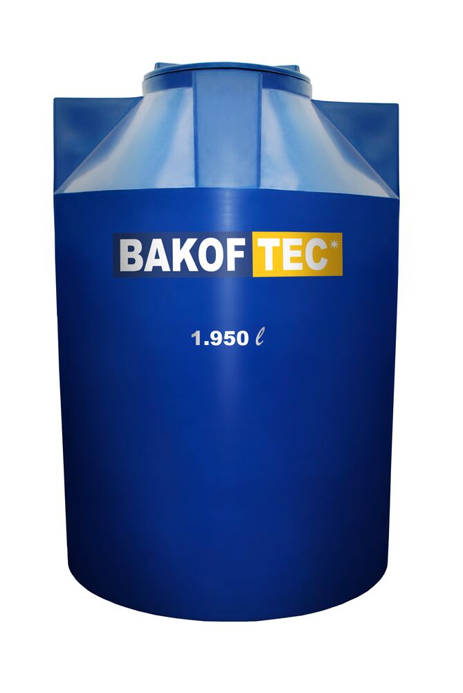 Cisterna Polietileno Cilíndrica 1950L Bakof Tec