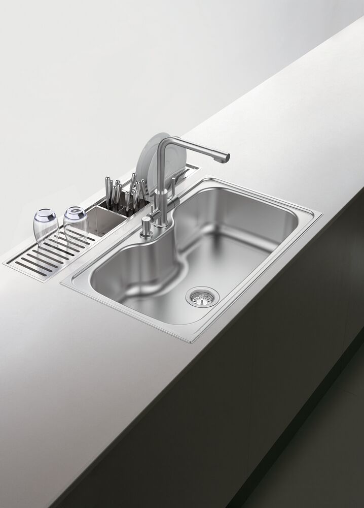 Cesto Escorredor Profundo Tramontina Inox Escovado 15cm