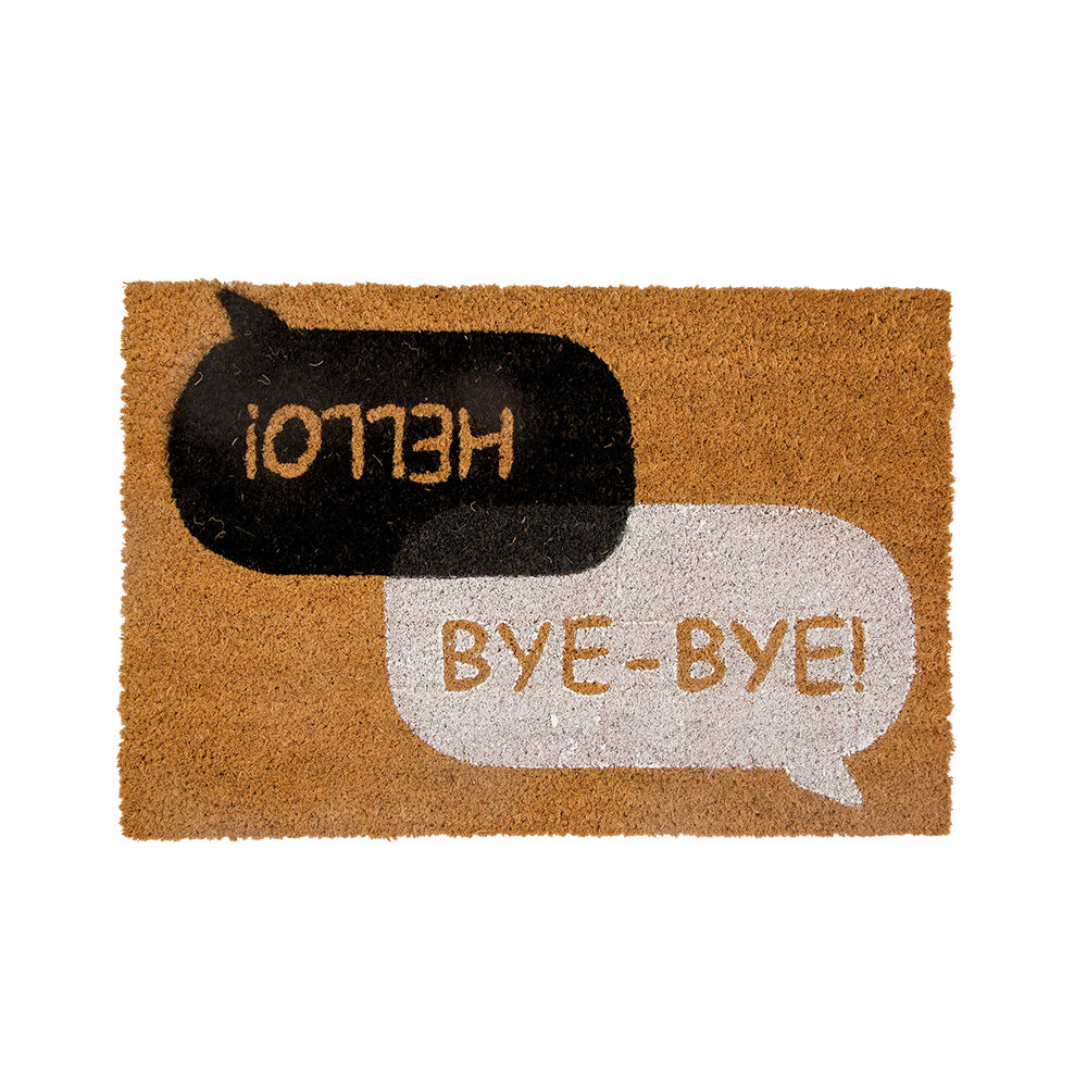 Capacho Hello Bye Bye 40x60cm Diagonal