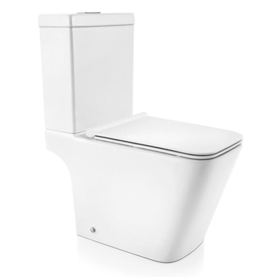 Kit Vaso Sanitário com Caixa Acoplada Acionamento Duplo 3/6L Vougan Branco Docol