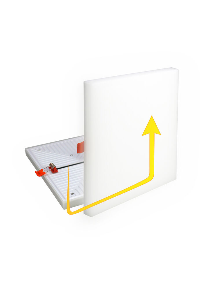 Painel LED Frameless Quadrado Luz Branca 32W 6500K Taschibra