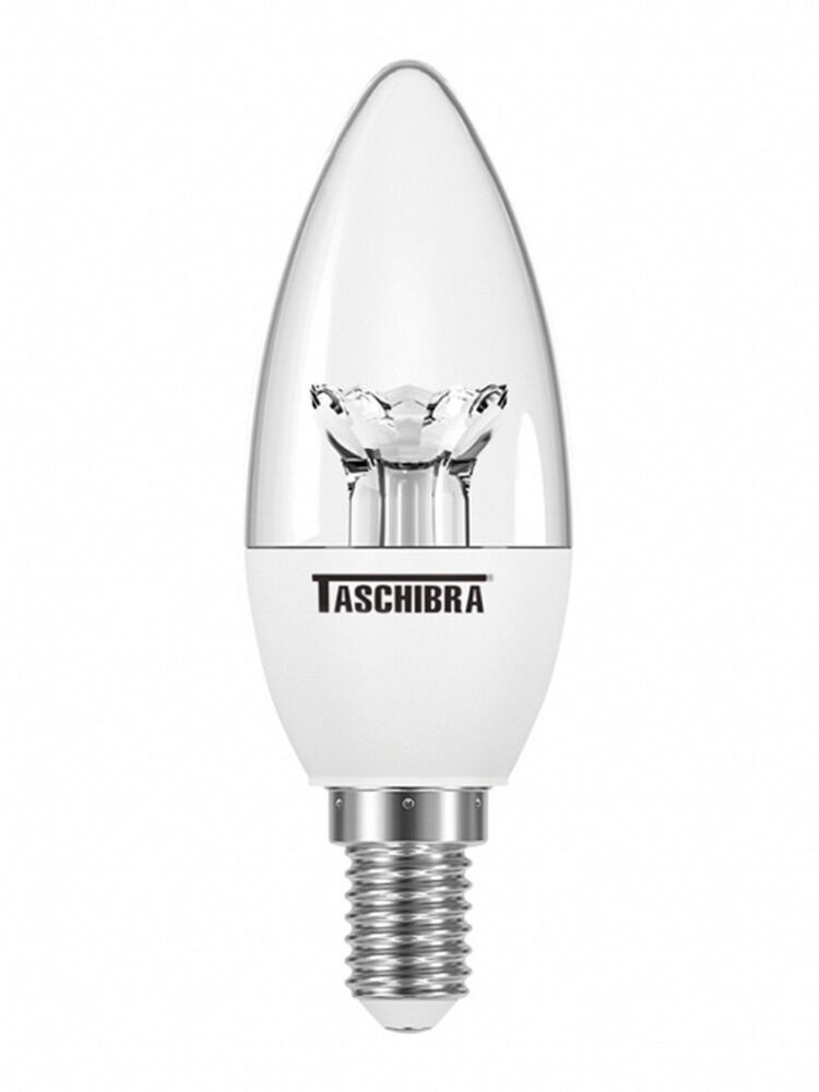 Lâmpada LED Vela TVL 25 3W E14/E27 Luz Branca Taschibra