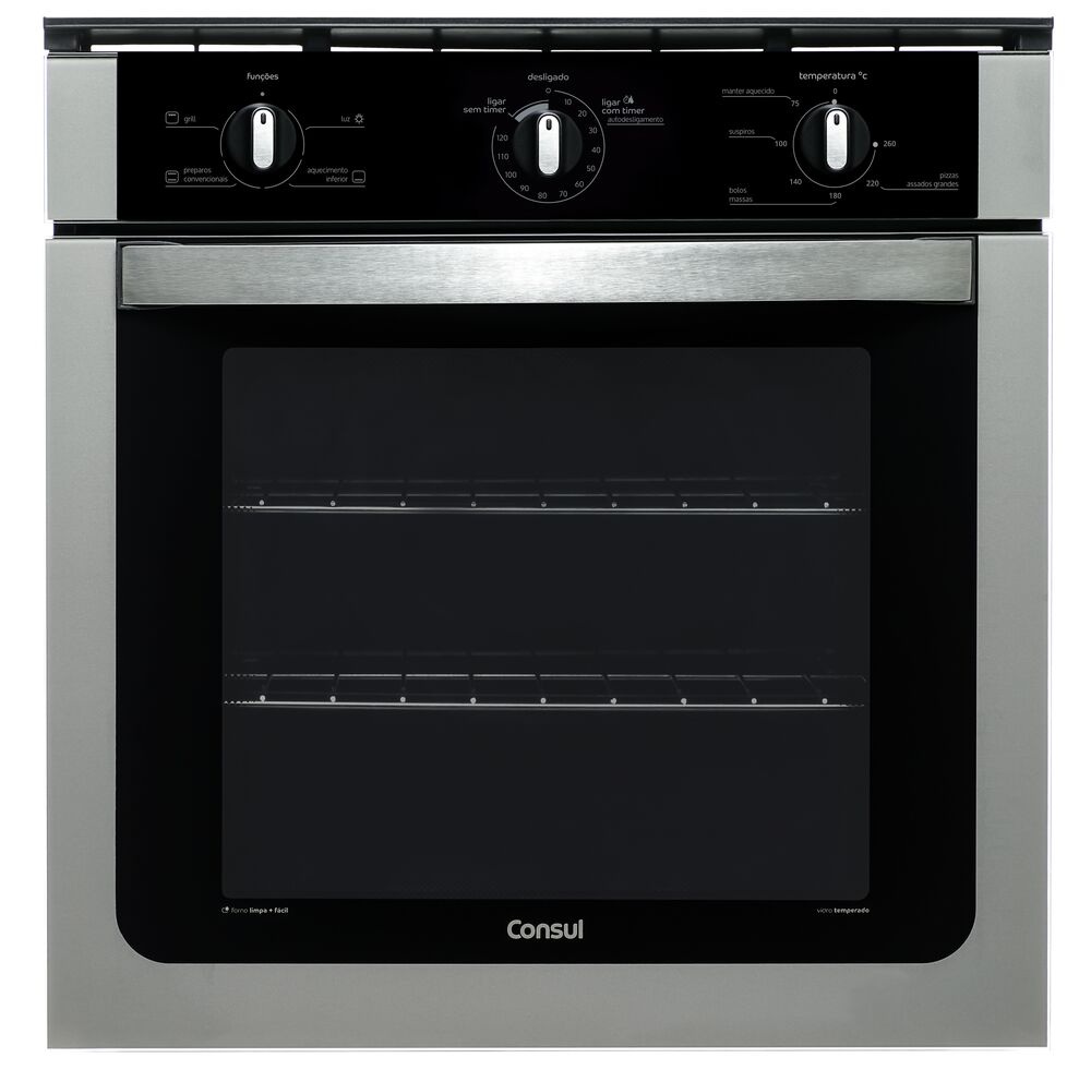 Forno Elétrico 84L COB84AR Preto Consul