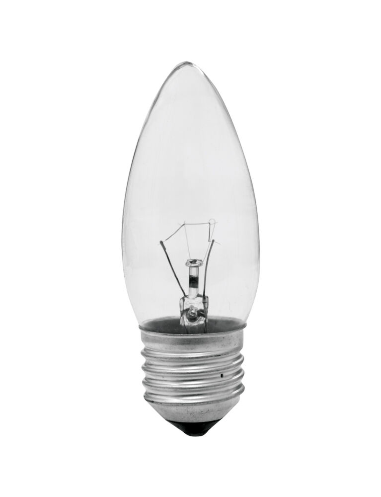 Lâmpada Incandescente Taschibra Vela 25W Clara