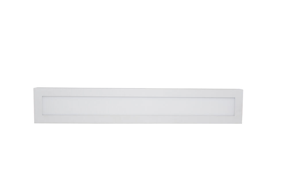 Plafon LED Fit 18W 4000K 11x66 Retangular Bivolt Luz Neutra Avant