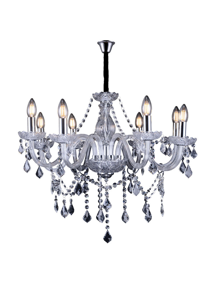 Lustre Taschibra Glam 8 Lâmpadas E14