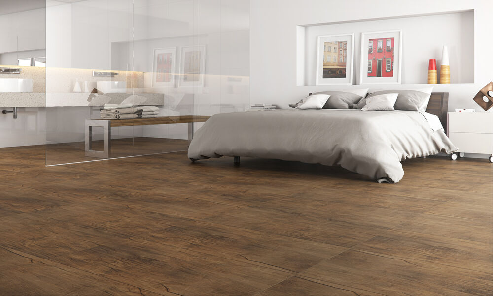 Porcelanato Antique Wood Carvalho Retificado Acetinado 50x101 Elizabeth
