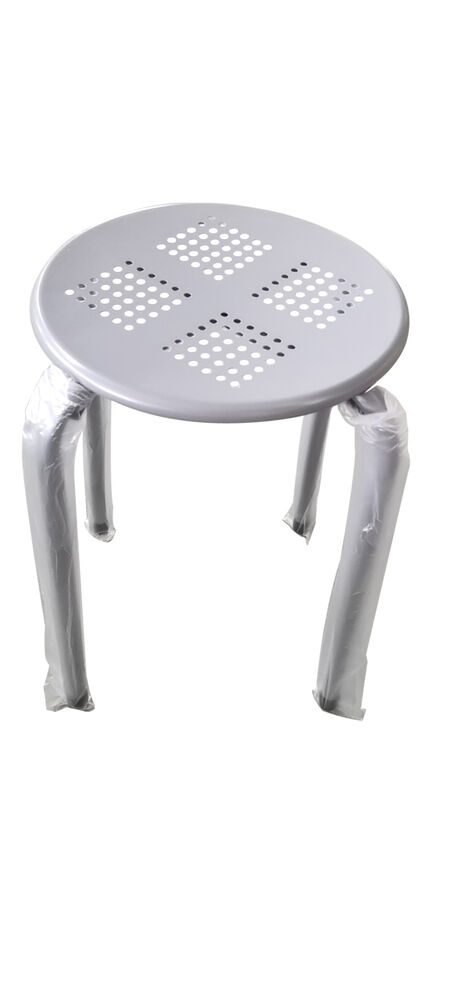 Banqueta Coin 43x30cm Cinza Diagonal