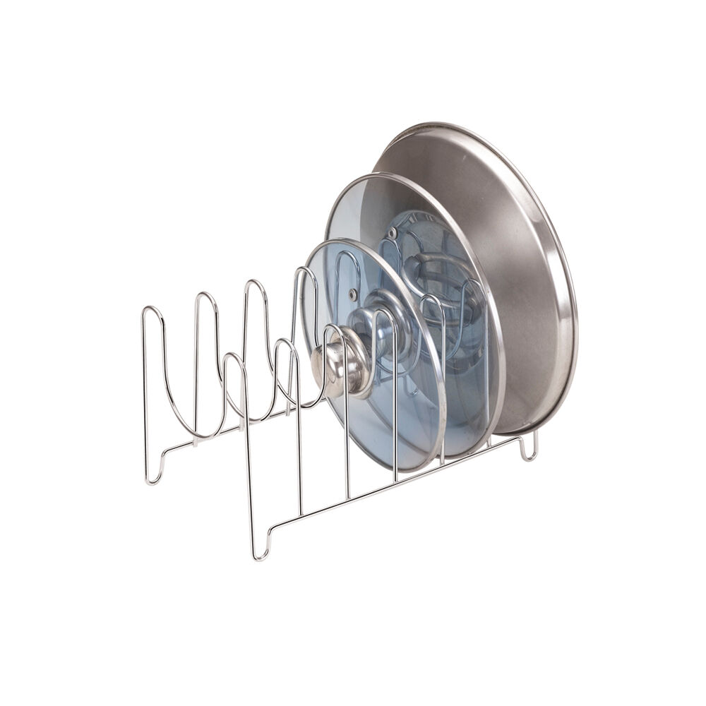 Suporte para Tampas Arthi Organiza Cromado