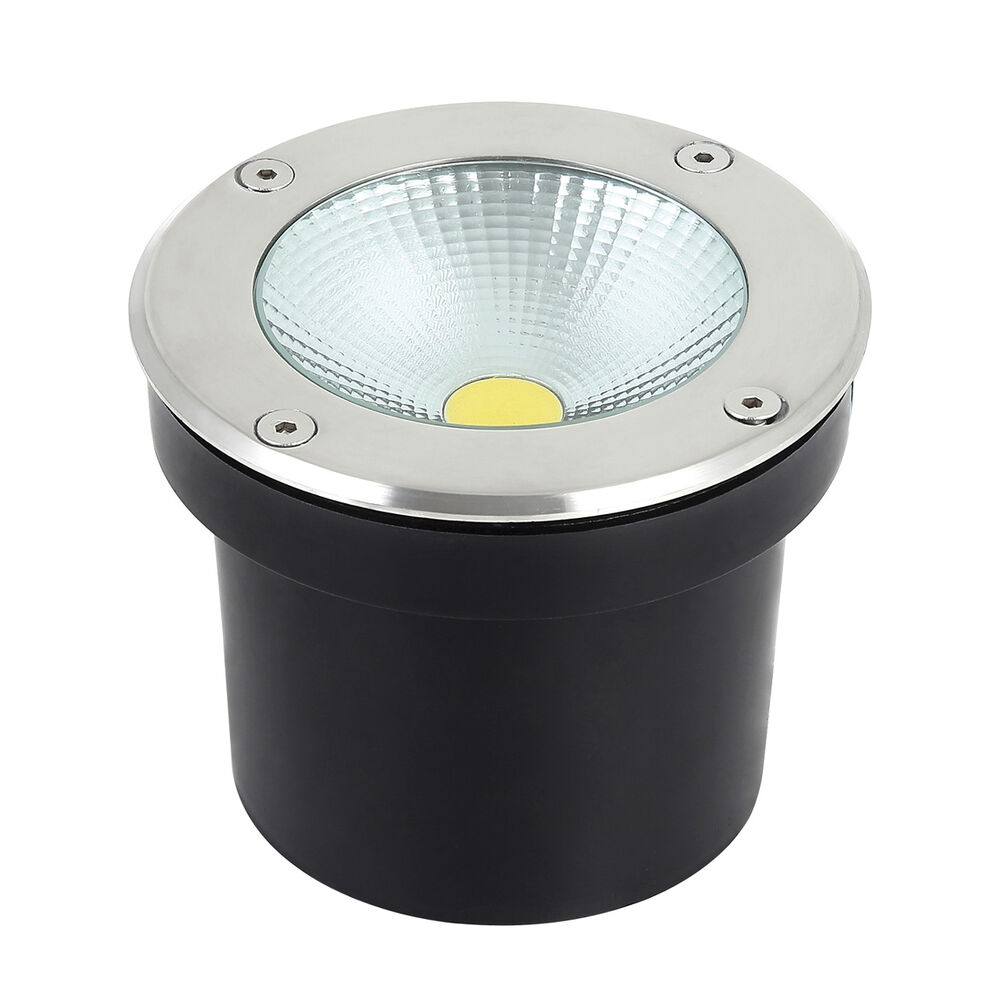 Spot LED Floor 37909 10W Preto Luz Amarela Bronzearte