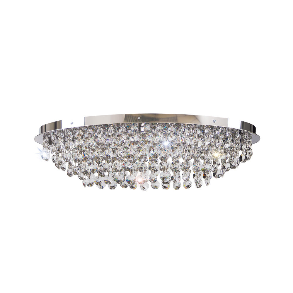 Plafon 6 Lâmpadas Bronzearte Itália 37719V2 G9 Cromo