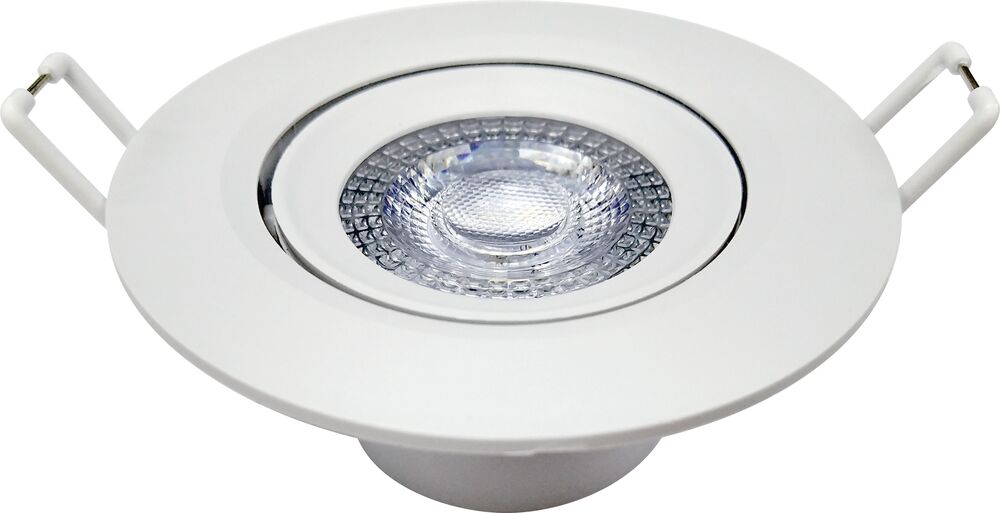Spot Led Supimpa 5W Bivolt Redondo Luz Amarela Avant