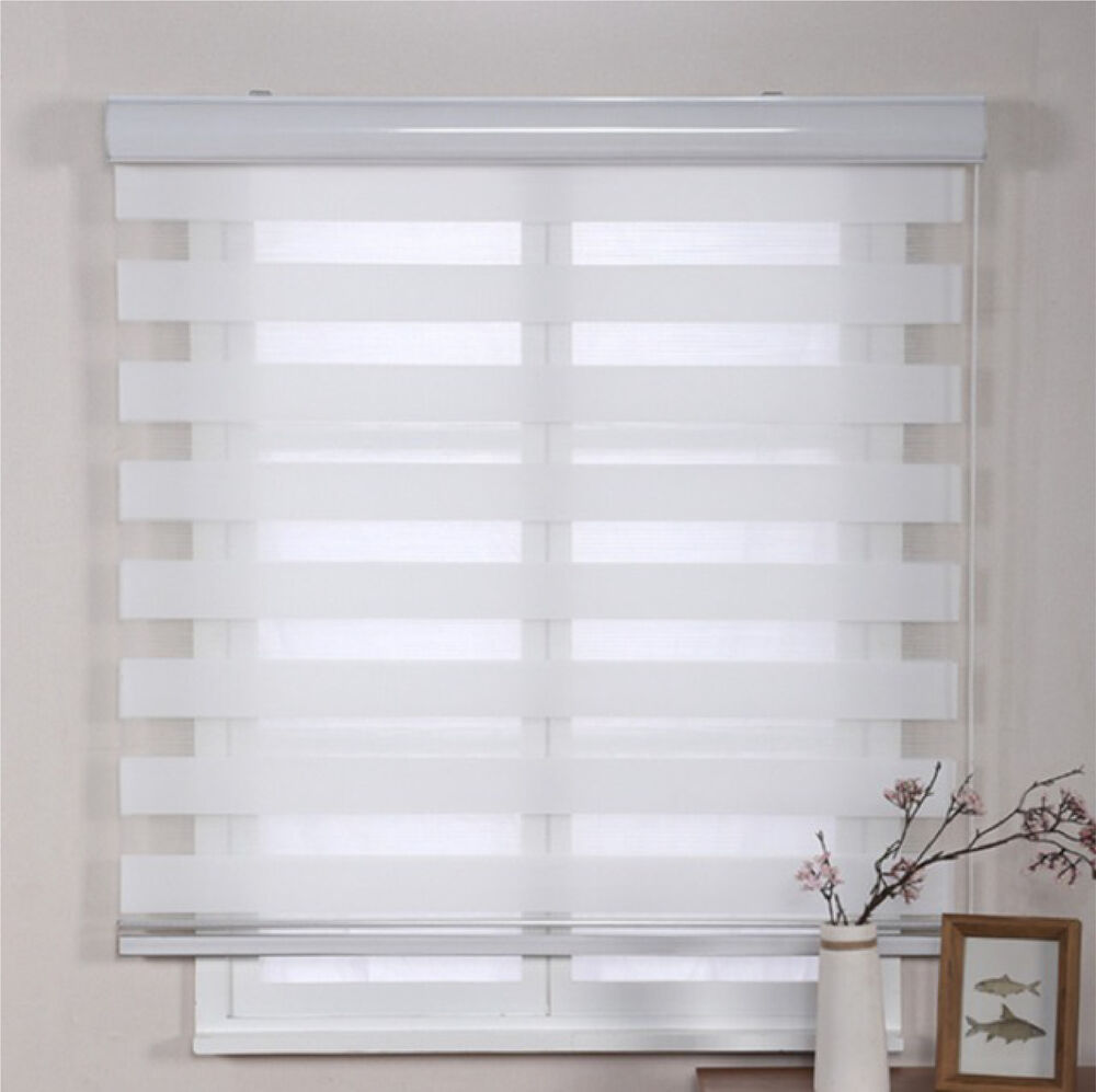 Persiana Double Vision Sunny 2,20L X 2,20A - Branca