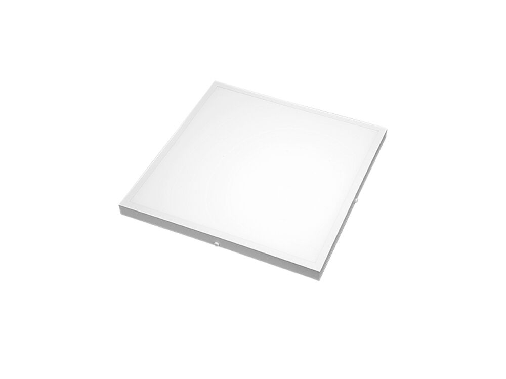 Painel LED Sobrepor 45W 3000K 60cm Quadrado Autovolt Luz Amarela Taschibra