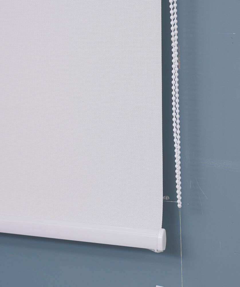 Persiana Rolo Tela Solar Dream Branco 80x260cm Diagonal