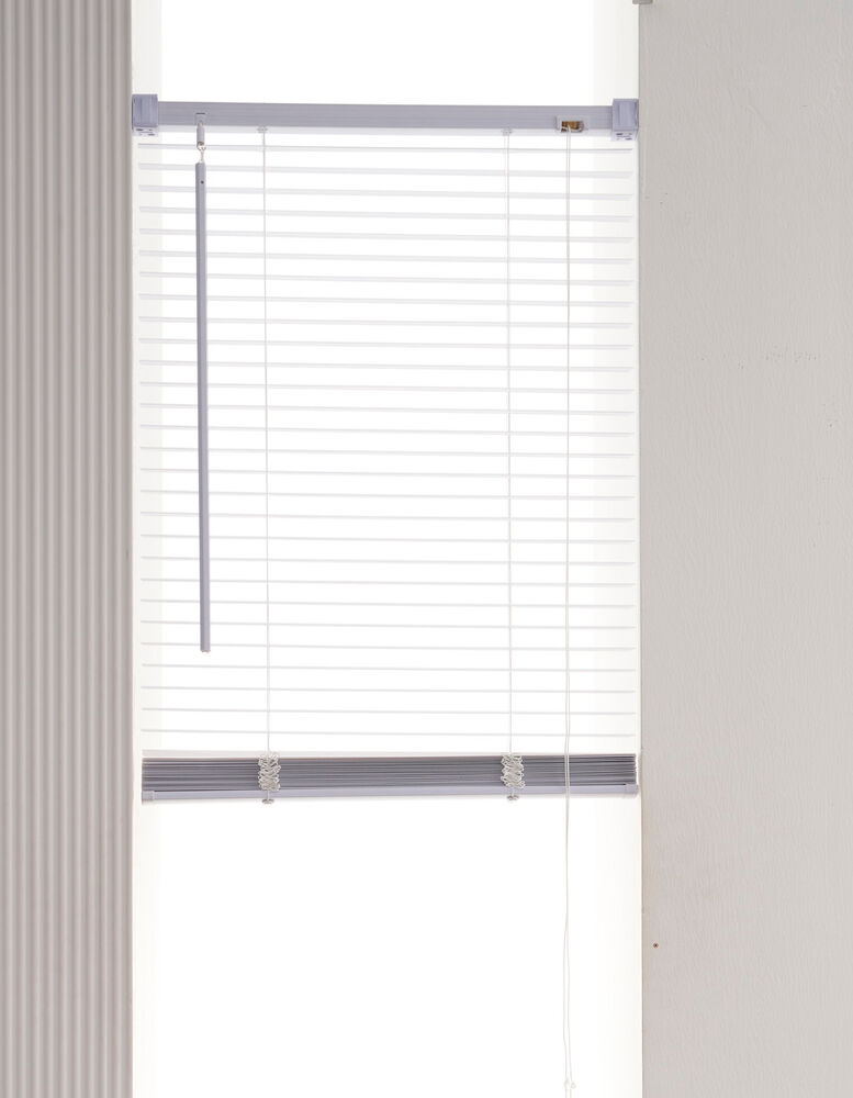 Persiana Horizontal Easy 100x160cm Branca Diagonal