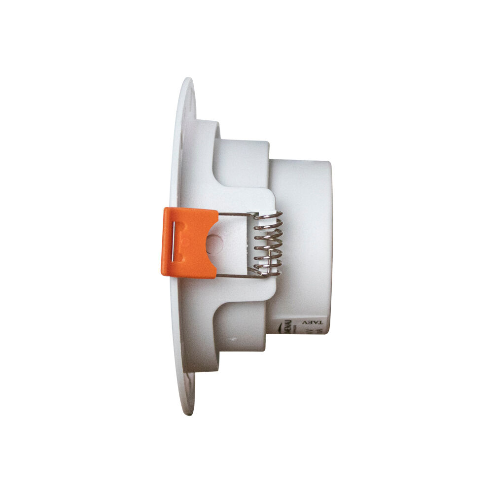 Spot LED de Embutir Blumenau Iluminação Recuado 6W 4100K Branco Redondo Bivolt Tamanho P