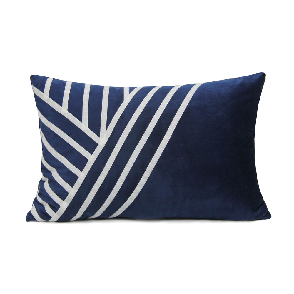 Almofada Geometric Velvet 30x45cm Diagonal