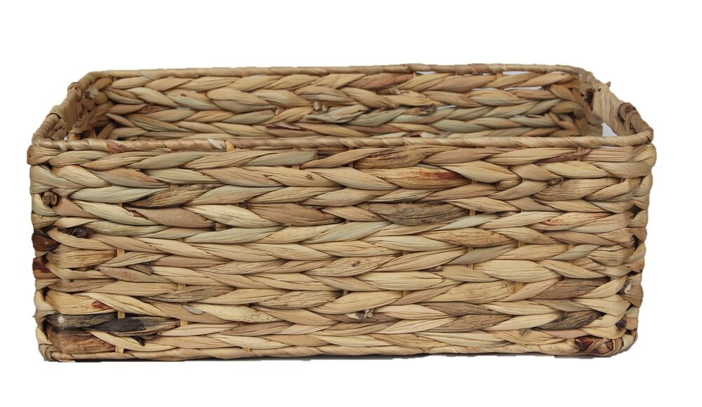 Cesto Decorativo Emma Natural 40x28x15 Diagonal