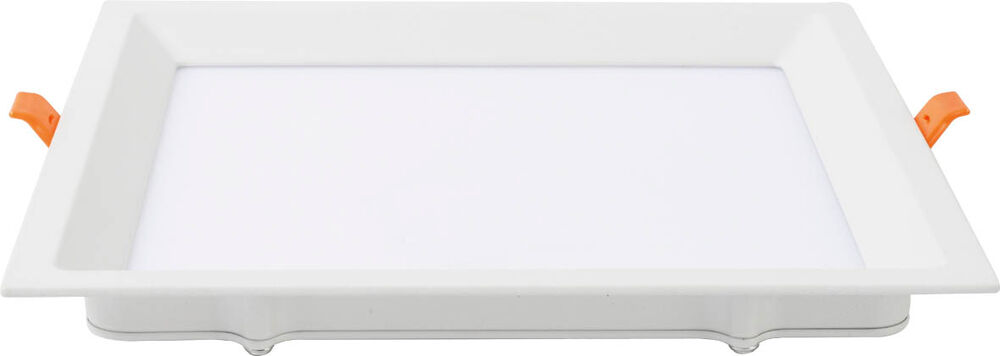 Painel Recuado Embutir LED Quadrado Branco 15w 6.500k Luz Branco Frio Blumenau Iluminação