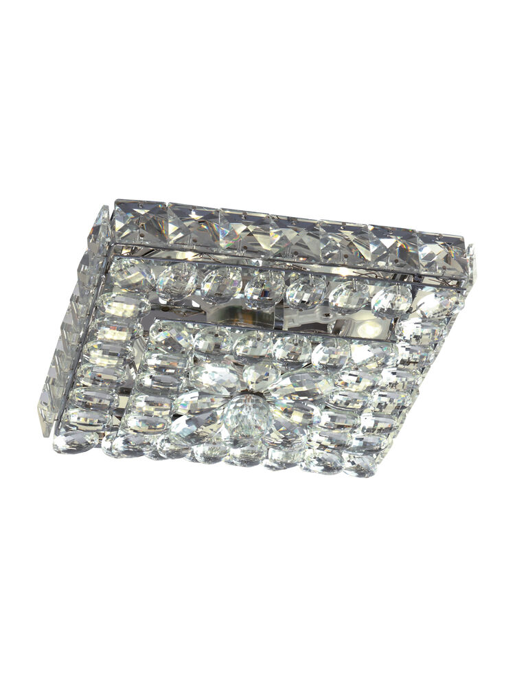 Plafon Cristal Taschibra Moder 12W Quadrado