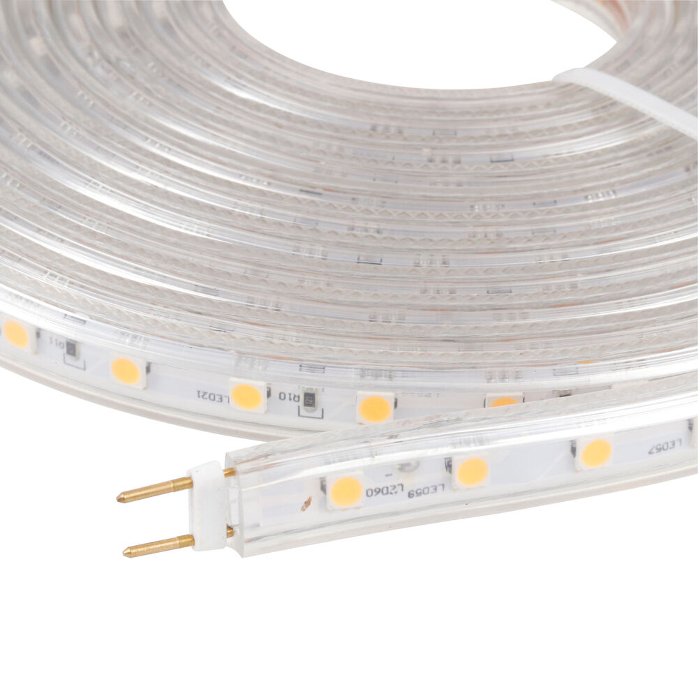 Fita LED 14,4W 5m com Fonte 110V Luz Amarela Gaya