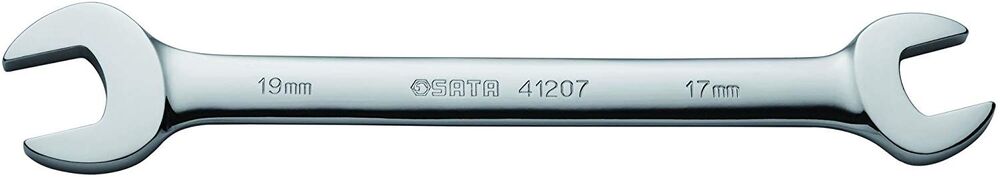 Chave Fixa Espelhado Cromo Vanádio 8x9mm Apex Sata