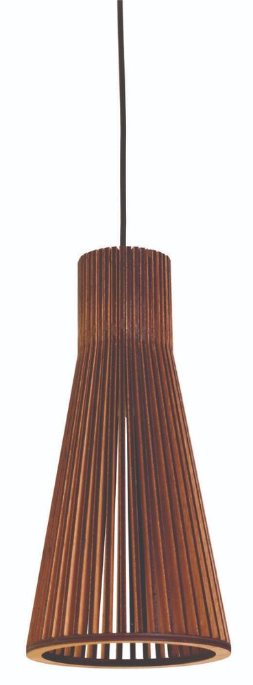 Pendente Illumine 1 Lâmpada Lalita 20cm E27 Imbuia
