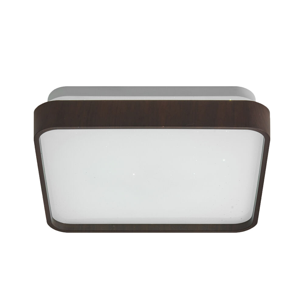 Plafon Round LED Quadrado Café 18w 6.500k Luz Branco Frio Blumenau Iluminação