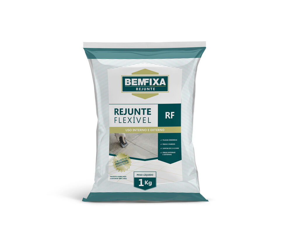 Rejunte Flexível Bemfixa Branco 1kg