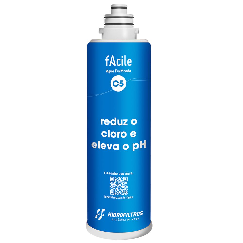 Refil para Filtro C5 Hidro Filtros 40L/H Azul