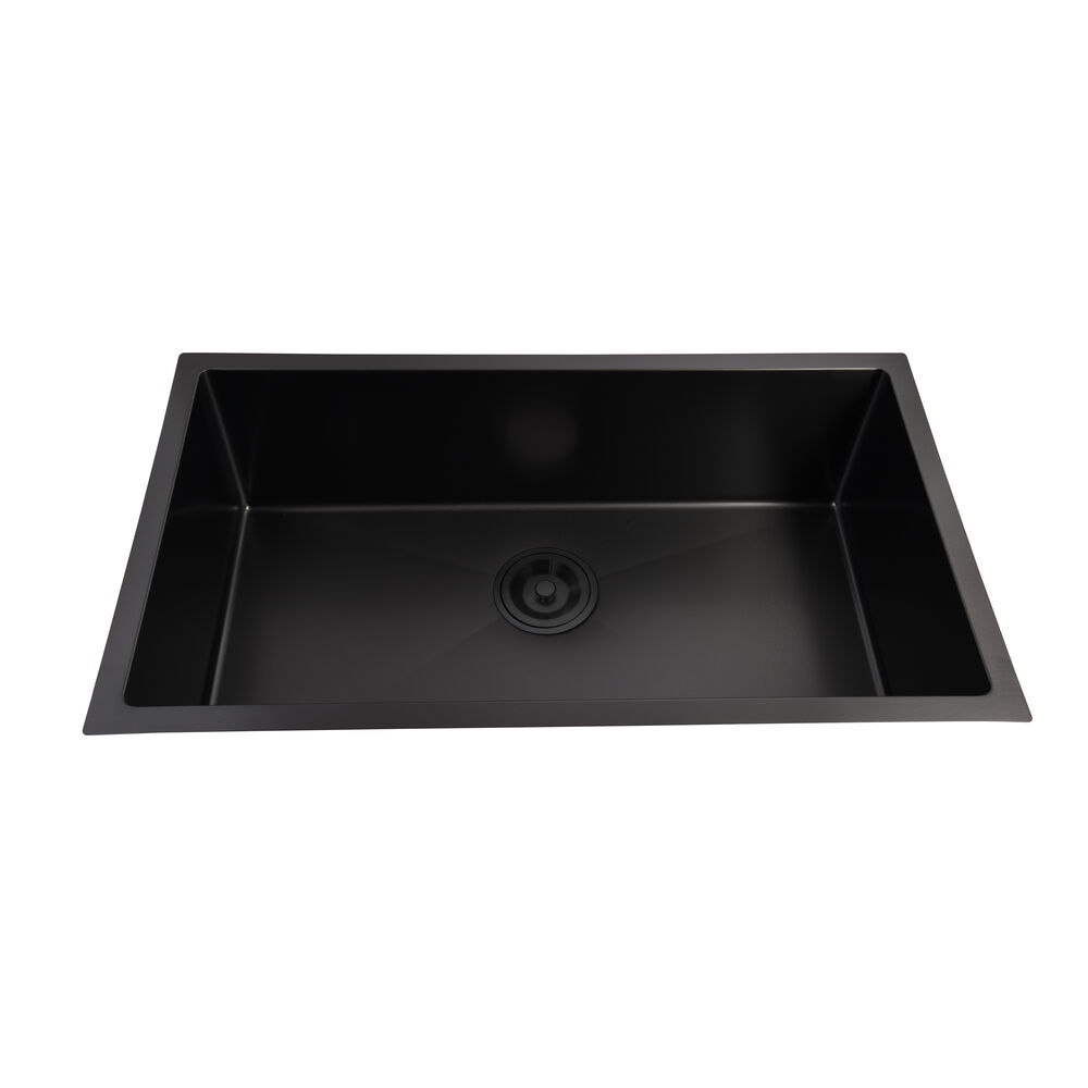 Cuba para Cozinha de Embutir Gourmet Aço Inox Cinza Chumbo 76x44 Addra