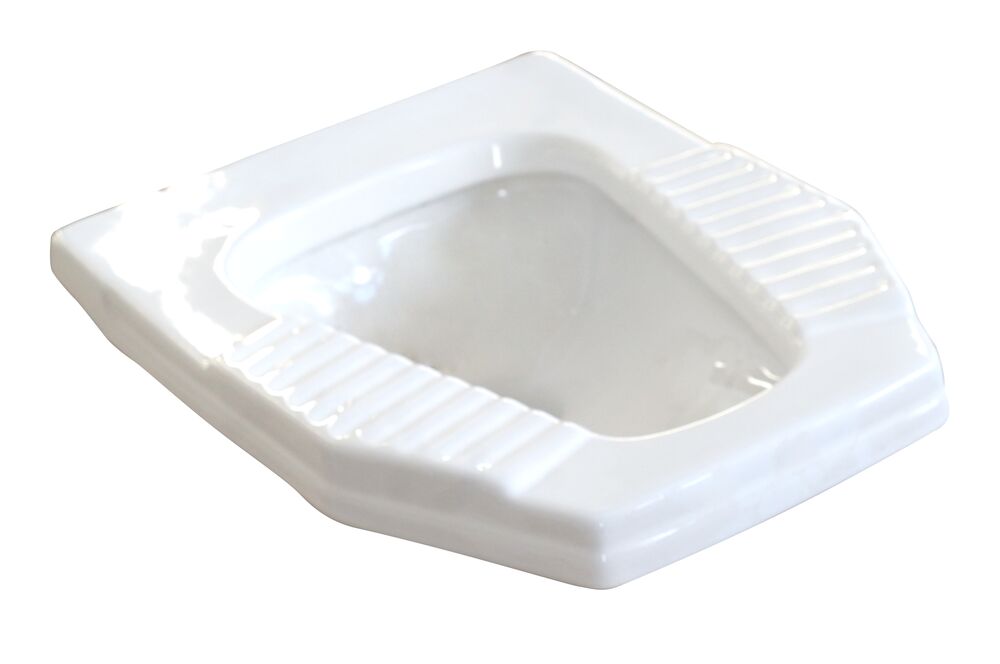 Vaso Sanitário Turco Alto Brilho Branco Luzarte