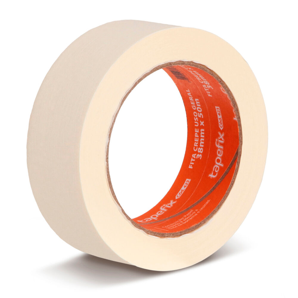 Fita Crepe Adere Tapefix 38mmx50m Transparente