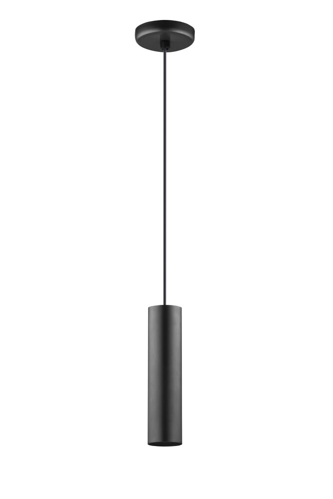 Pendente 1 Lâmpada MR11/16 Preto Vitralux