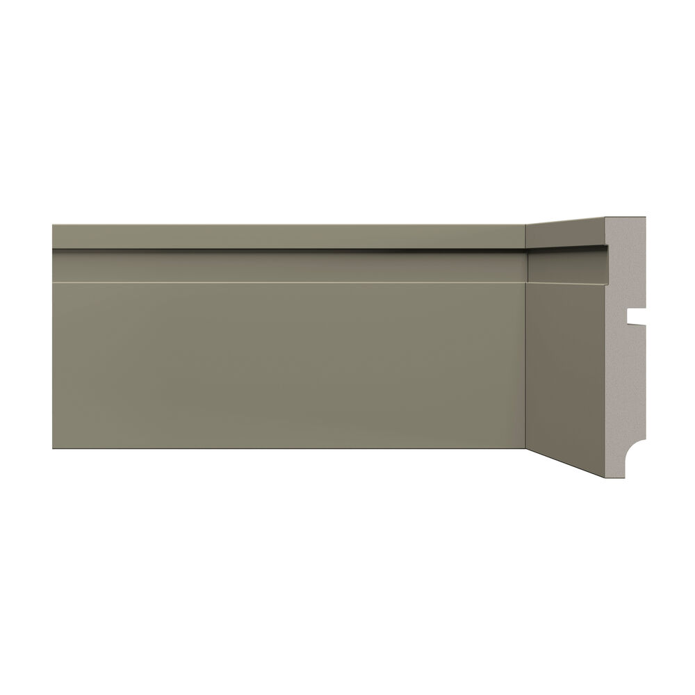Rodapé Poliestireno Santa Luzia 457 10mx2,40m Cinza Titanium