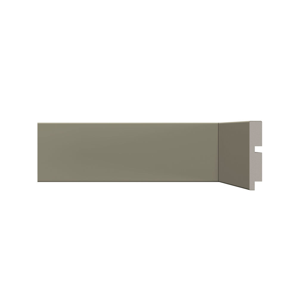 Rodapé Poliestireno Santa Luzia 451 7cmx2,4m Cinza Titanium