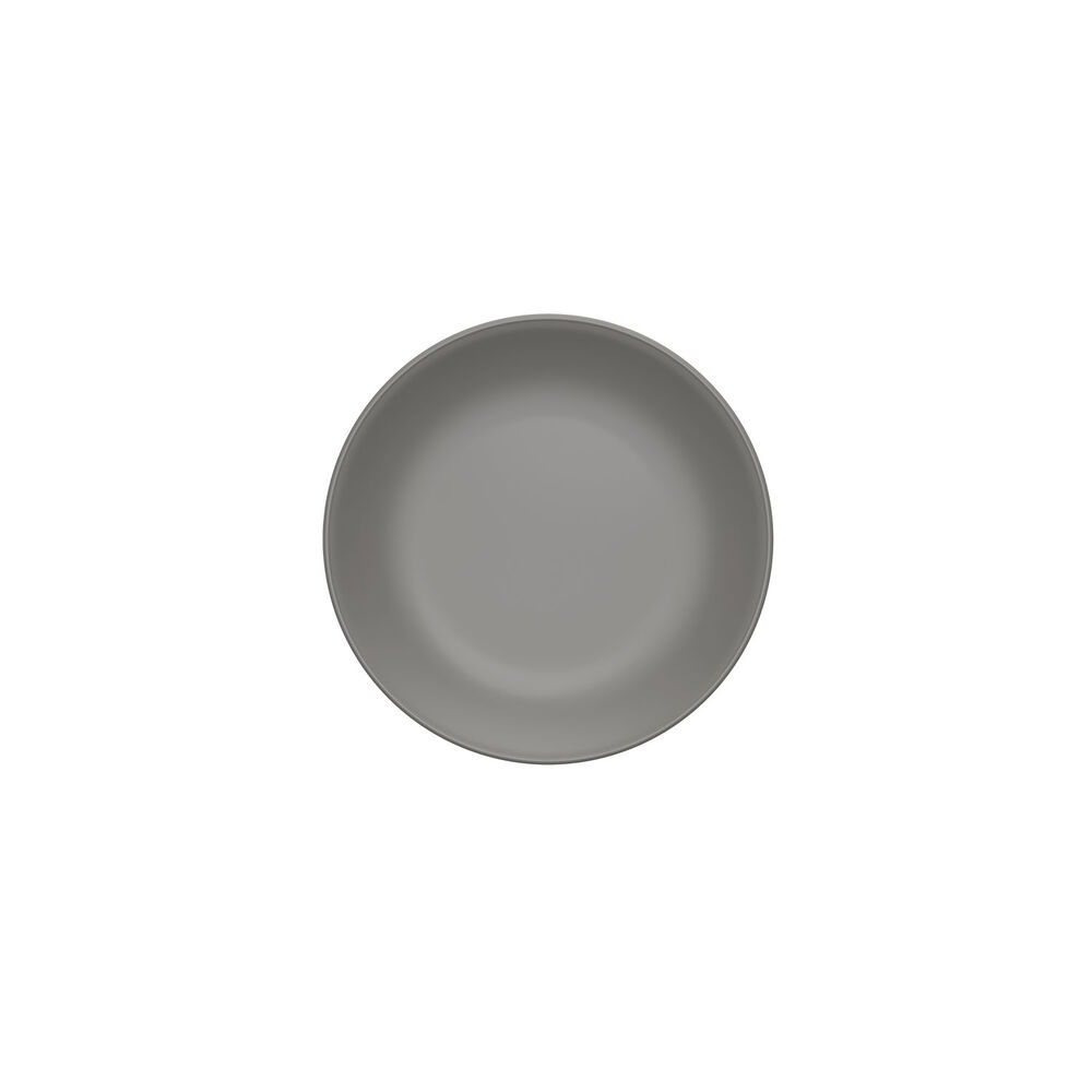 Prato de Sobremesa Yoi Coupe 20cm Cinza