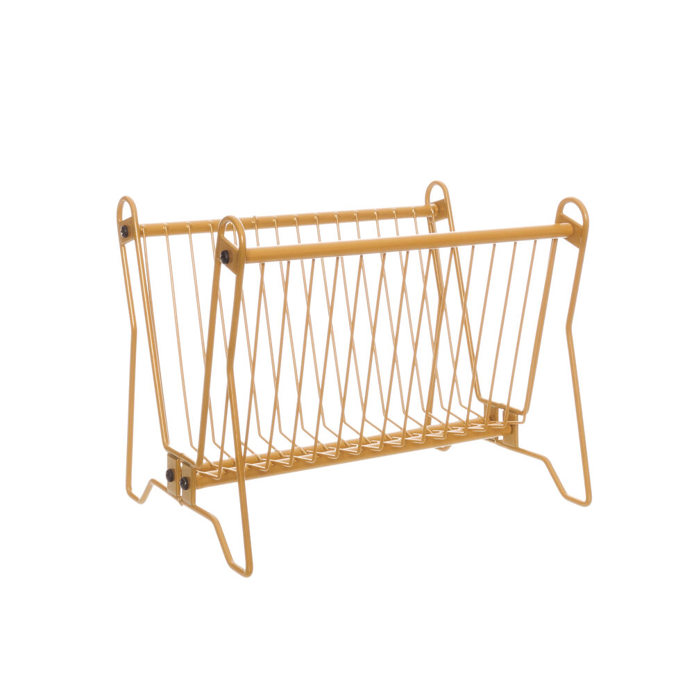 Porta Revistas Metaltru Niva Dourado