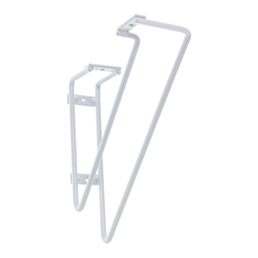 Suporte para Prateleira Metaltru Lyra 7x20x21cm Branco