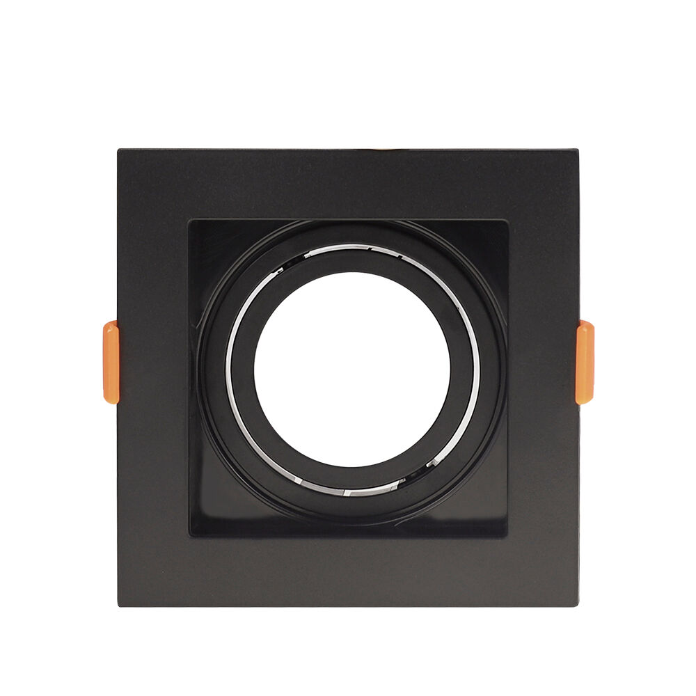 Spot de Embutir Taschibra 1 Lâmpada MR16 Conecta Recuado Preto