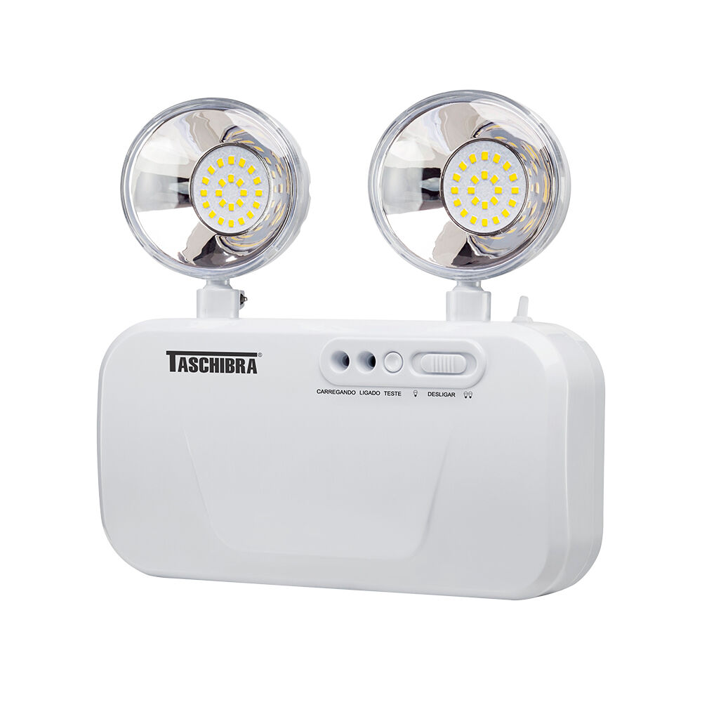 Bloco de Iluminação Autônomo Farol 1200L Branco 6500K Luz Branca Taschibra