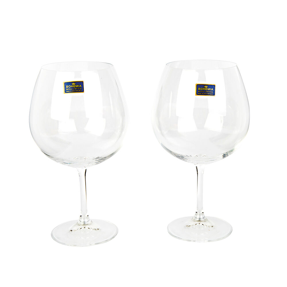 Jogo de Taças 2 Peças para Gin Cristal 820ml Bohemia