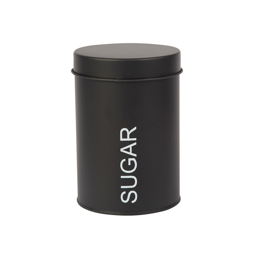 Pote Metal Slim Preto 14,5cm Casa&Ideia