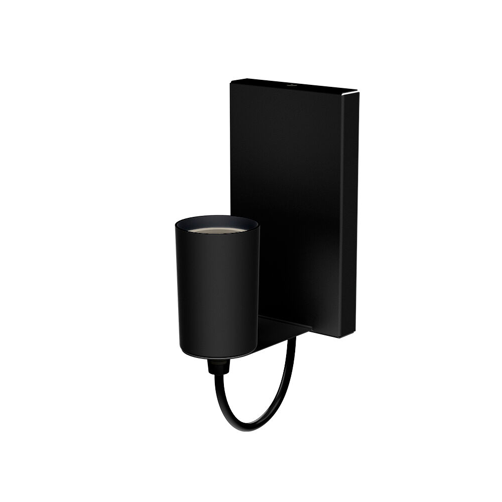Arandela 1 Lâmpada Bilboquê E27 Preto Taschibra