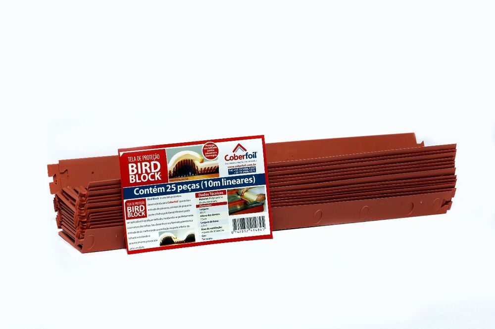 Passarinheira Coberfoil PVC Terracota