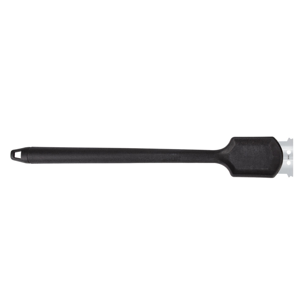 Escova de Nylon com Cabo para Limpeza de Grelha Mor Preta