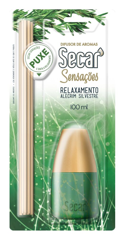 Difusor de Aromas Soin Soc Alecrim Silvestre 100ml Verde Amazonas