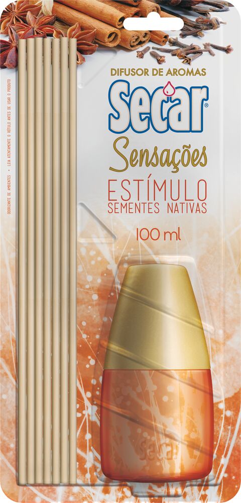 Difusor de Aromas Soin Soc Preciosidades 100ml Sementes Nativas Marrom